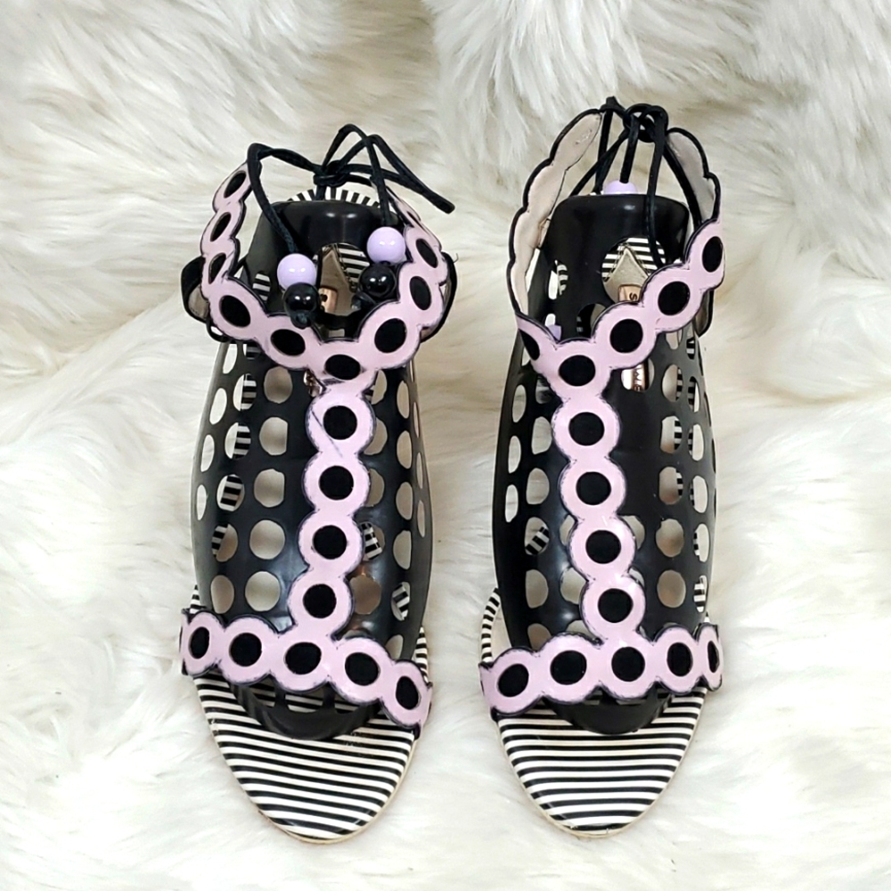 Sophia Webster Luxury Sandals Women 37 Polka Dot Purple